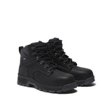 Timberland Pro Women's Titan EV 6 Inch Composite-Toe Waterproof Work Boot Black A5WUY Both Front View