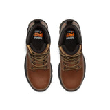 Timberland Pro Women's Titan EV 6 Inch Composite-Toe Waterproof Work Boot Brown Front-upper View