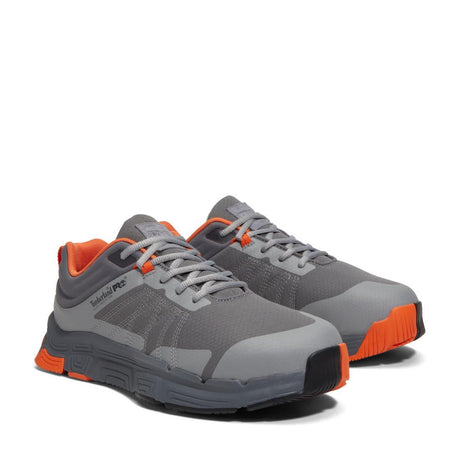 Timberland Pro XR-1 Alloy Toe Work Shoes Grey Front-upper View