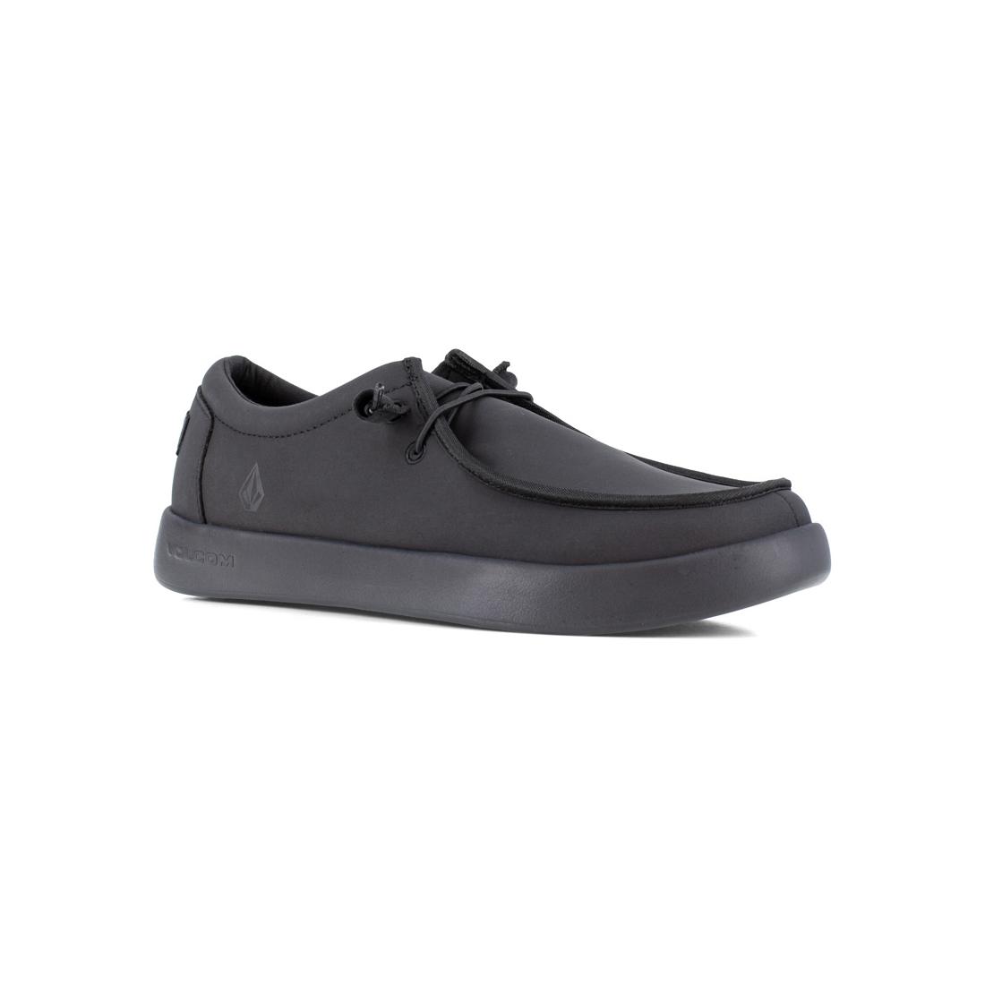 Volcom Chill Water Resistant Work Shoe Black – Steel Toes