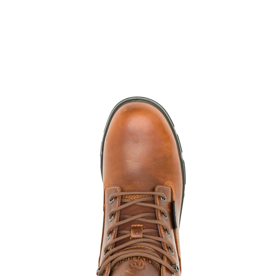 Wolverine DuraShocks® SR Icon 6" Soft Toe Work Boot – Tan W240026 Upper Image