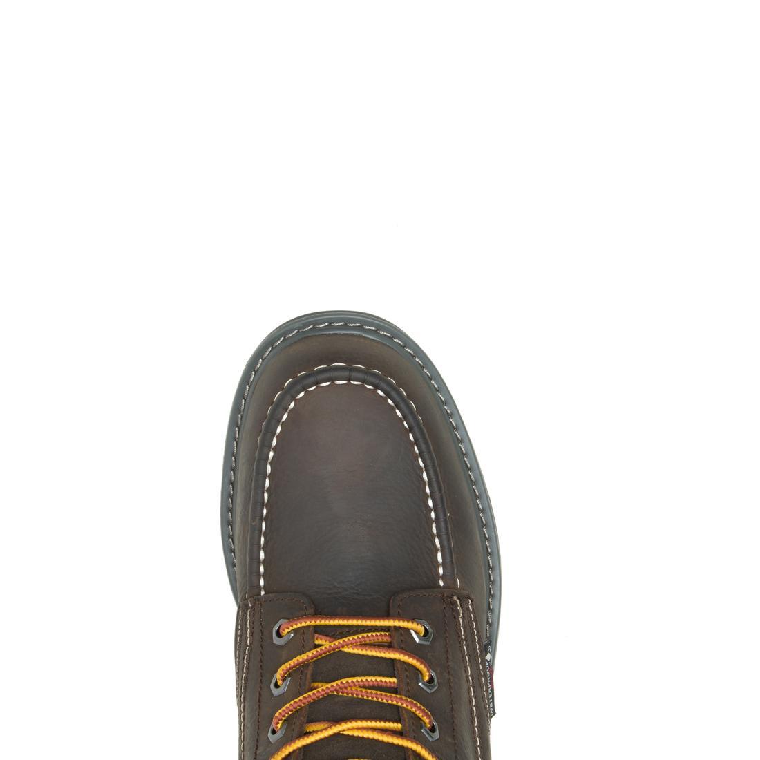 Wolverine Floorhand Moc-Toe 6" Waterproof Work Boot Soft-Toe,W230025 Upper Image