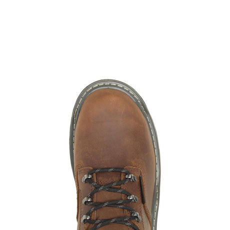 Wolverine Raider DuraShocks® Waterproof 6" CarbonMax® Met-Guard Work Boot – Peanut W211165 Upper Image