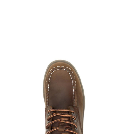 Wolverine Vantage Hyprest FT CarbonMax 6" Moc-Toe Work Boot Brown W251007 Upper Image