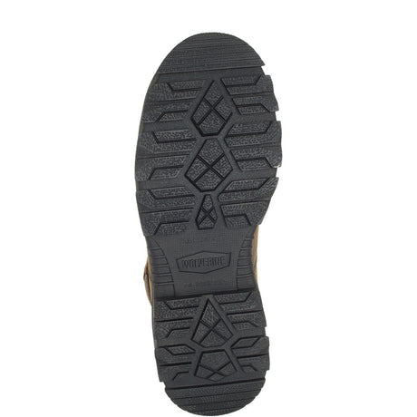 Wolverine Warrior Waterproof Met Guard CarbonMax Work Boot Dark Brown W10942 Upper Image