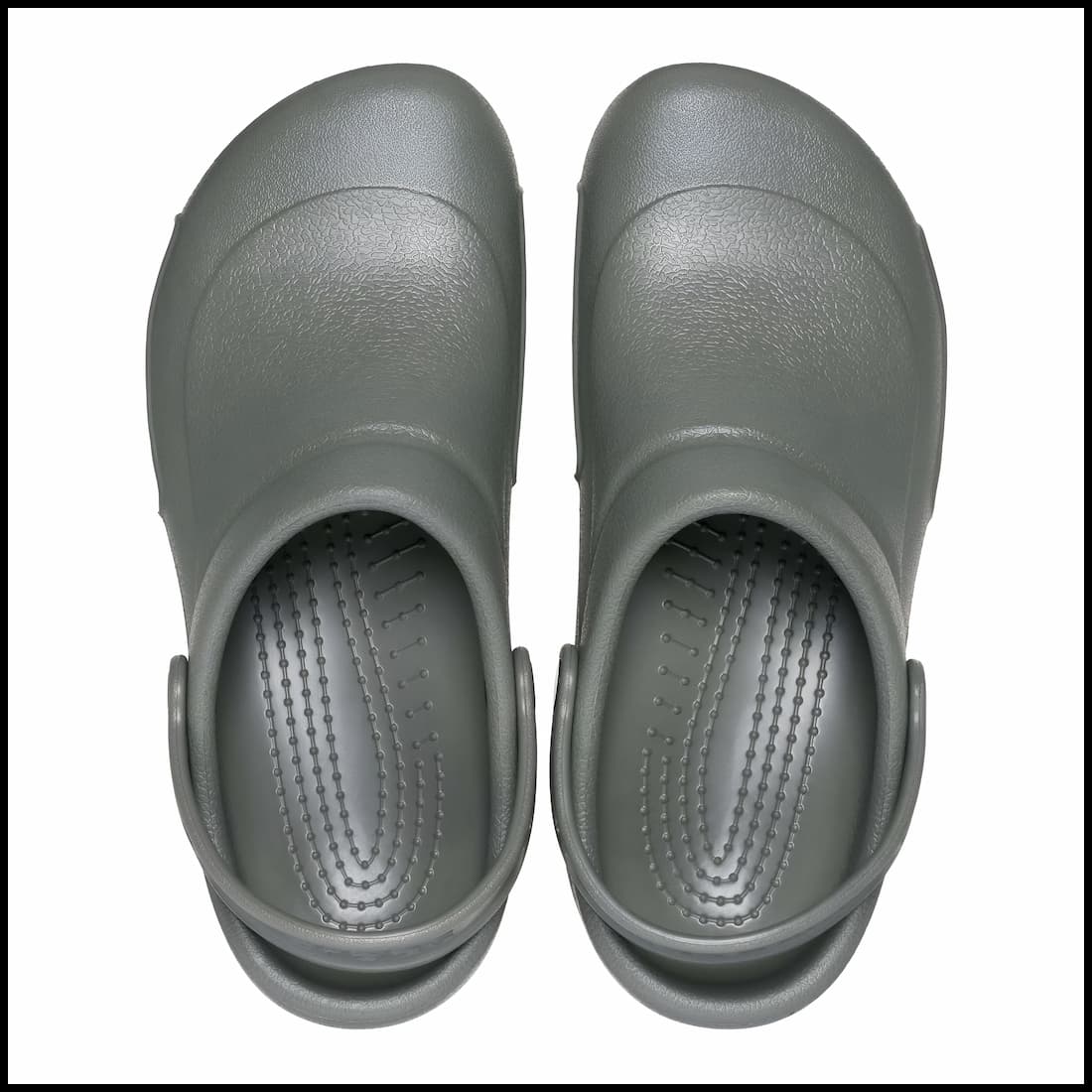Crocs Classic Work Clog Charcoal upper