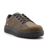 Airwalk Camino Met Leather Internal Met Guard Composite Toe Work Shoes – Dark Coffee 2