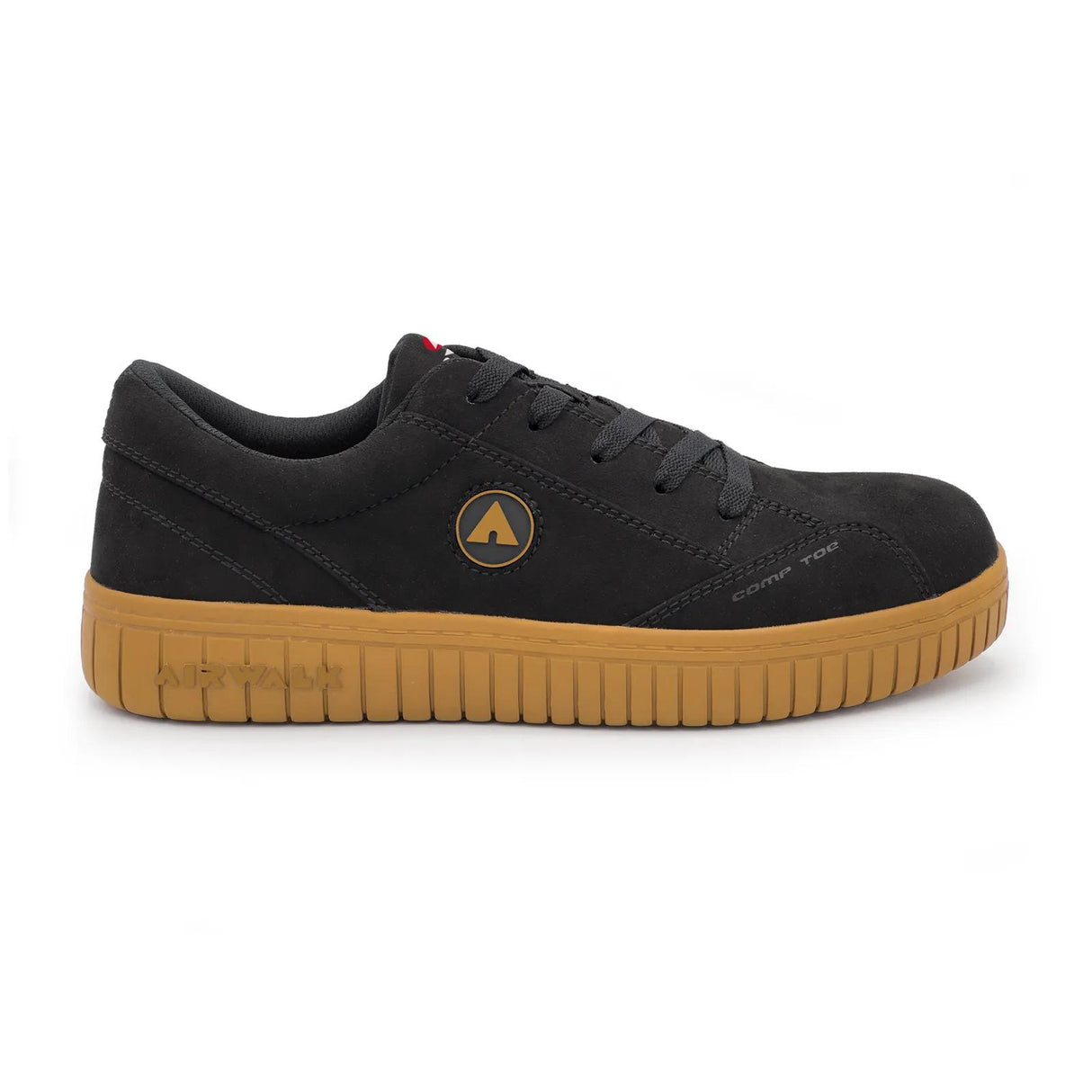 Airwalk Camino SD10 Composite Toe Work Shoes – Black/Grey 1