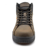 Airwalk Deuce Internal Met Leather Mid Composite Toe Work Boots – Dark Coffee 8