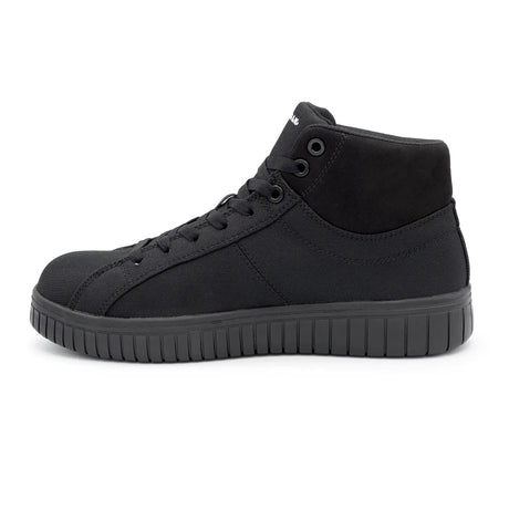 Airwalk Deuce Mid Composite Toe Work Boots – Black/Black 6