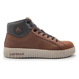Airwalk Deuce SD10 Leather Mid Composite Toe Work Boots – Brown/Tan 1