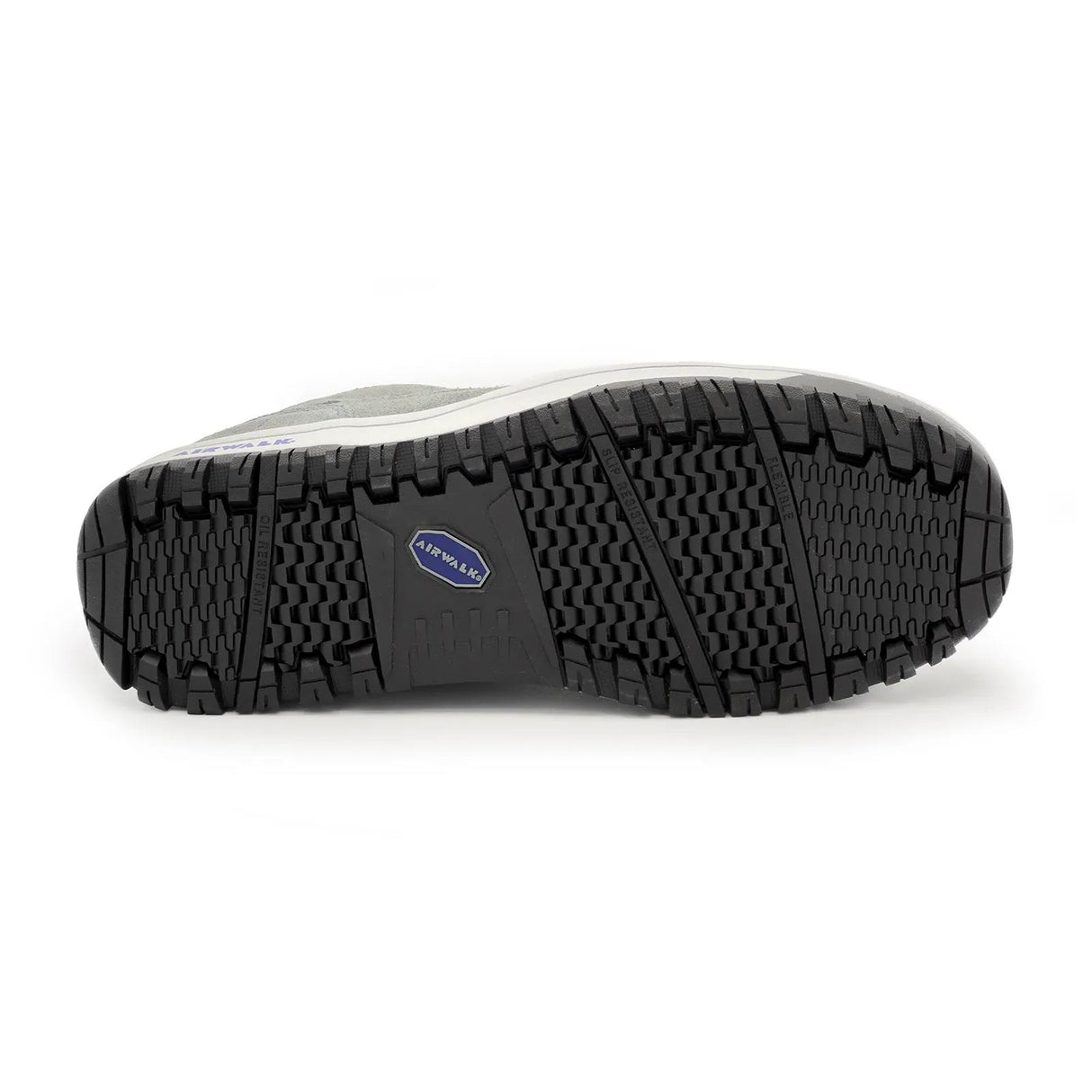 Airwalk Mongo Suede Low Composite Toe Work Shoes – Charcoal/Grey 3
