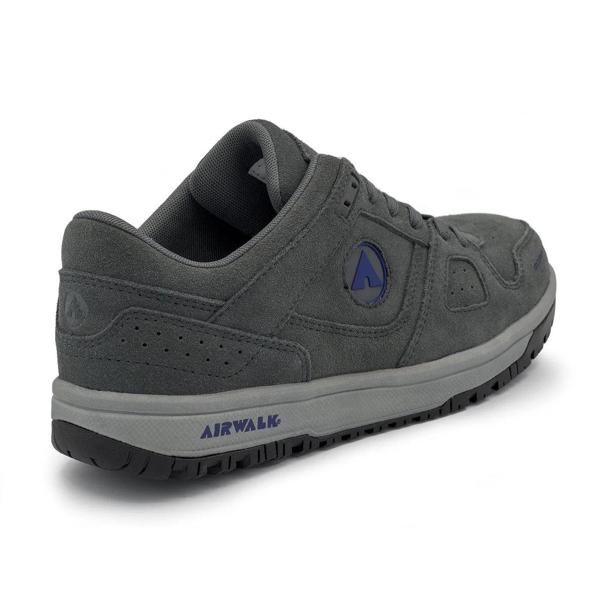 Airwalk Mongo Suede Low Composite Toe Work Shoes – Charcoal/Grey 5