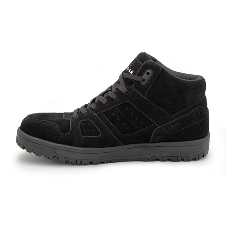 Airwalk Mongo Suede Mid Composite Toe Work Boots – Black/Black 6
