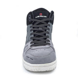 Airwalk Mongo Suede Mid Composite Toe Work Boots – Grey/White 6