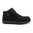 Airwalk Mongo Suede Mid Women’s Composite Toe Work Boots – Black/Black 1