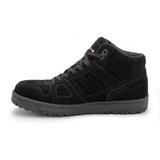 Airwalk Mongo Suede Mid Women’s Composite Toe Work Boots – Black/Black 7