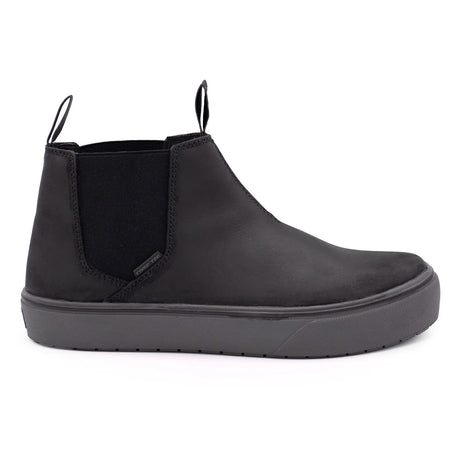 Airwalk Venice Leather Chelsea Composite Toe Work Boots – Black/Forged Iron 1