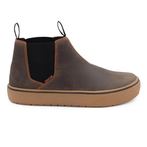 Airwalk Venice Leather Chelsea Composite Toe Work Boots – Brown/Gum 1