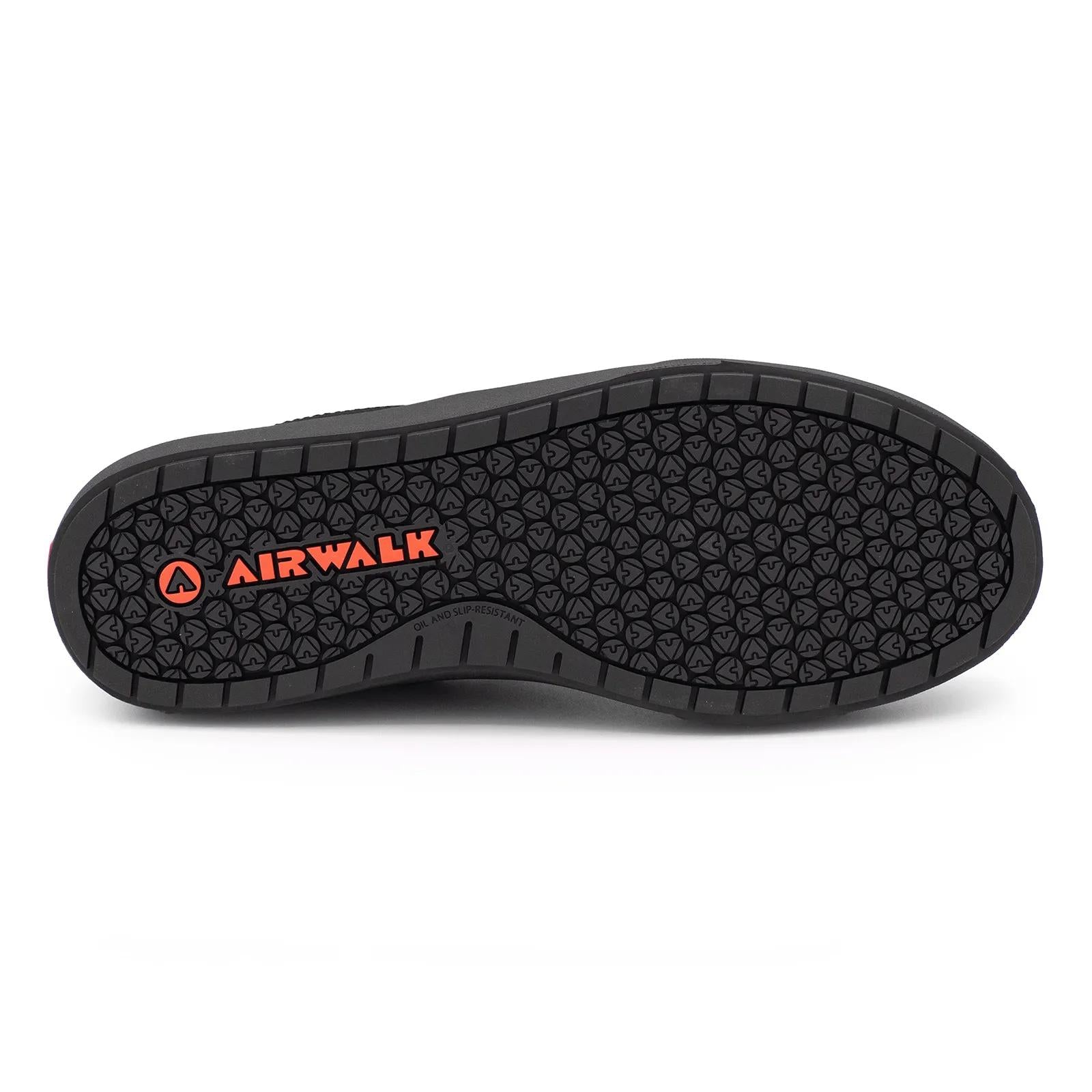 Airwalk Venice Suede SD10 CT Slip-On Shoe - Black – Steel Toes