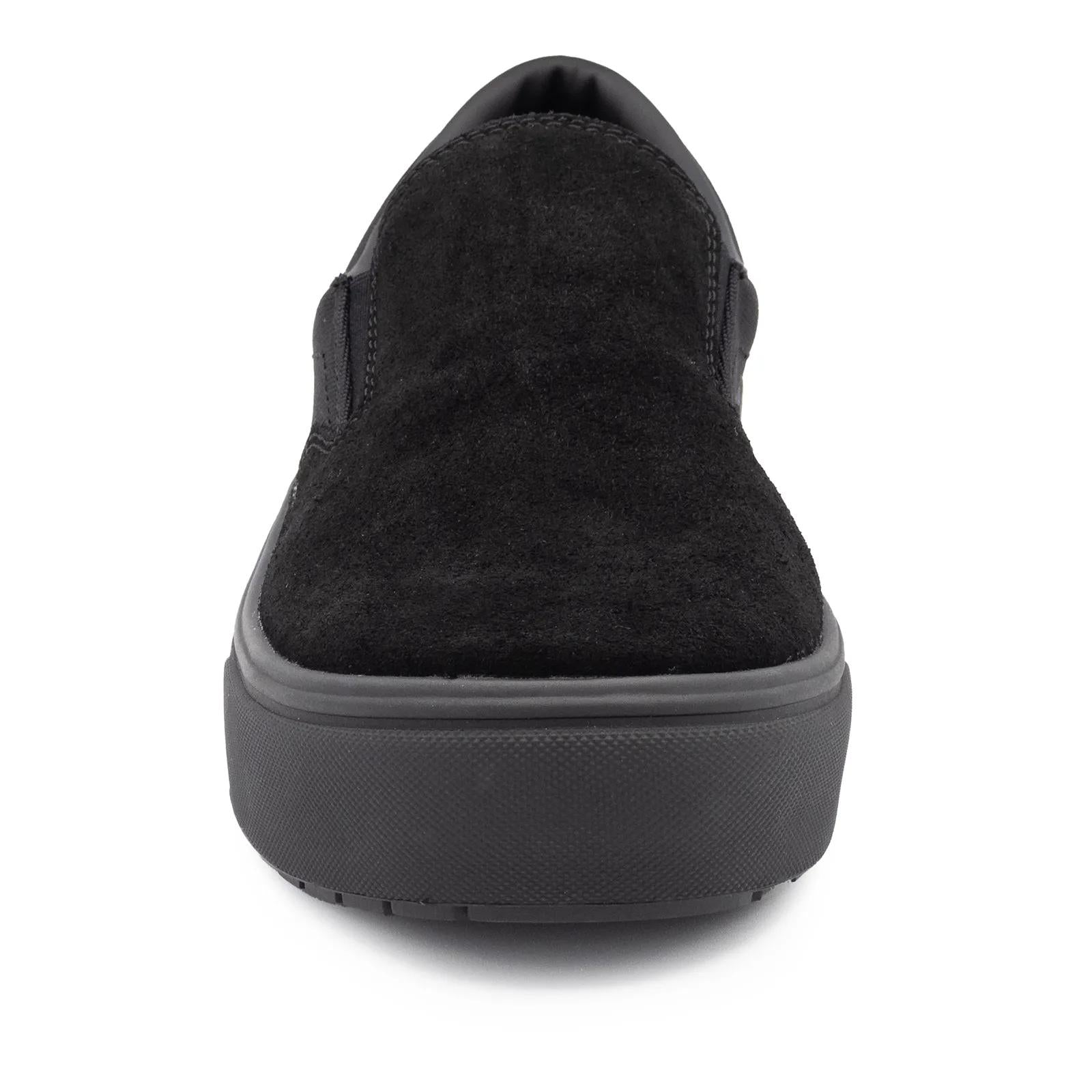 Airwalk Venice Suede SD10 CT Slip-On Shoe - Black – Steel Toes