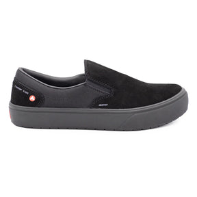 Airwalk Venice Suede Slip-On SD10 Women’s Composite Toe Work Shoes – Black 1