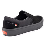 Airwalk Venice Suede Slip-On SD10 Women’s Composite Toe Work Shoes – Black 5