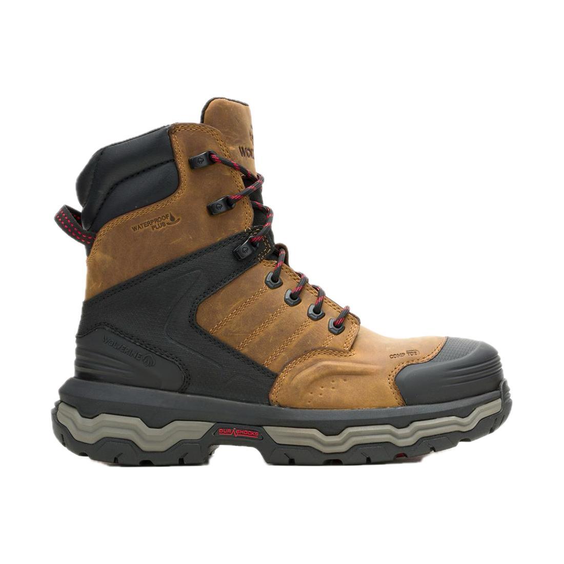 Wolverine Alpha Infinity 8" CarbonMax Work Boot Dark Tan W251105 Cover Image
