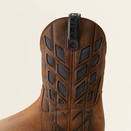 Ariat Big Rig Tread VentTEK Wide Square Toe  Work Boot in Earth, additional view