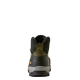 Ariat Stryker Neo Waterproof Composite Toe Work Boot in Burnt Olive, heel view