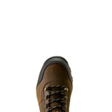 Ariat Stryker Neo 6" Waterproof Composite Toe Work Boot in Dark Brown, toe view