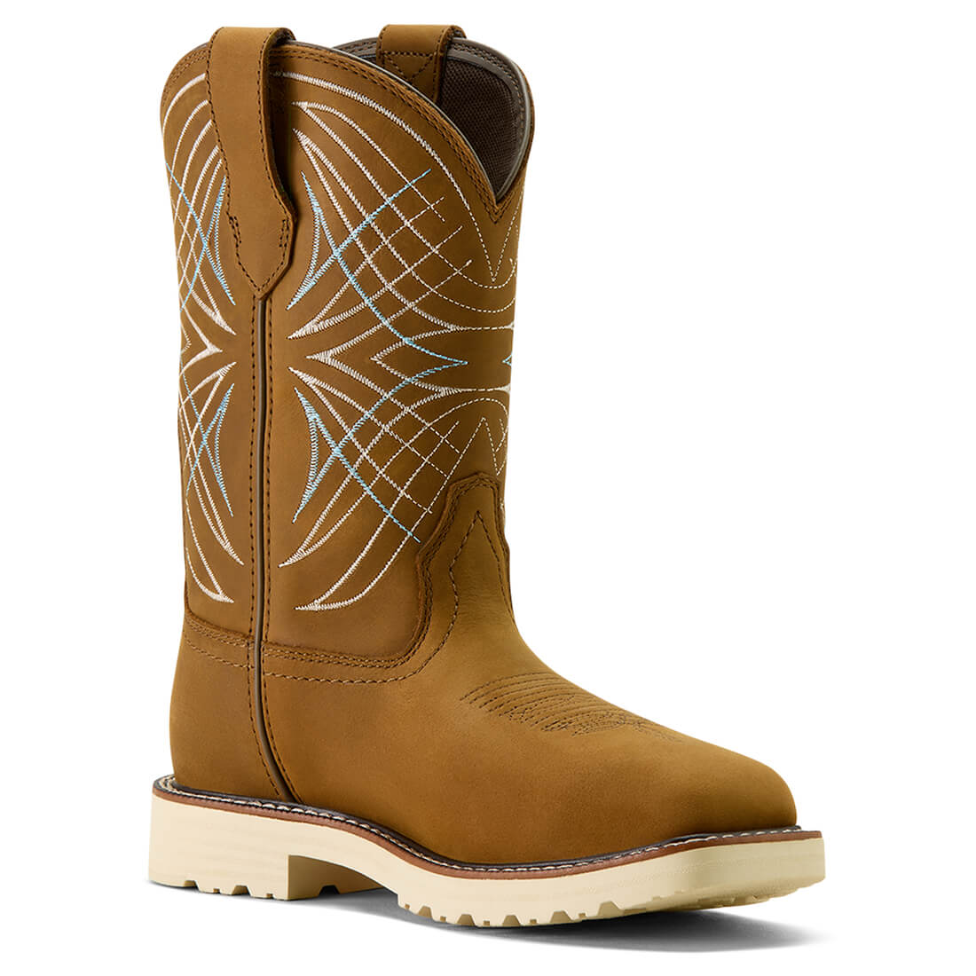 Ariat Activator Women's CSA Waterproof Steel Toe Work Boot - Brown Medial
