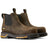 Ariat Big Rig Composite-Toe Waterproof Chelsea Work Boot Iron Coffee Profile View