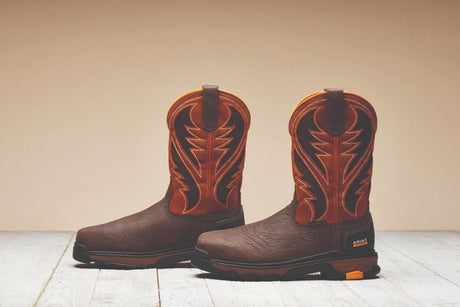 Ariat Intrepid VentTEK Composite-Toe Work Boot Bruin Brown Side