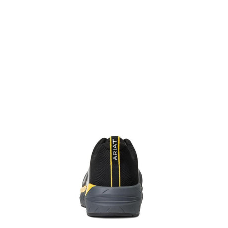 Ariat Outpace Composite-Toe SD Work Shoe Charcoal Heel