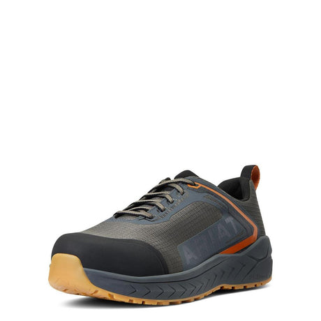 Ariat Outpace Composite-Toe Work Shoe Gunmetal Detail
