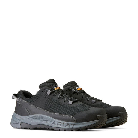 Ariat Outpace Shift Composite-Toe Work Shoe Black Heel