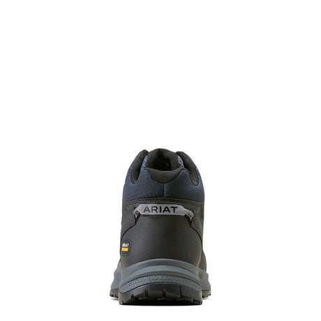 Ariat Outpace Shift Composite-Toe Mid Work Shoe Dark Shadow Heel