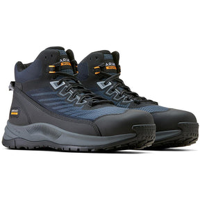 Ariat Outpace Shift Composite-Toe Mid Work Shoe Dark Shadow Profile