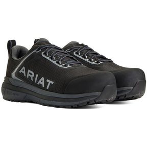 Ariat Outpace Women's Composite Toe Safety Shoe - Black Profile