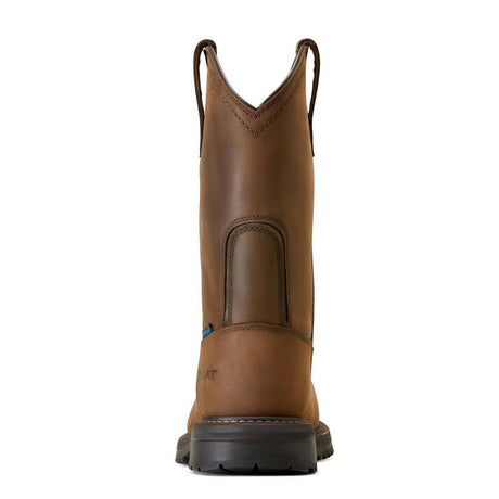 Ariat RigTEK Composite-Toe CSA Waterproof Work Boot Oily Distressed Brown Heel