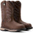 Ariat Riveter Women's CSA Glacier Grip Waterproof 400g Composite Toe Work Boot - Brown Profile View