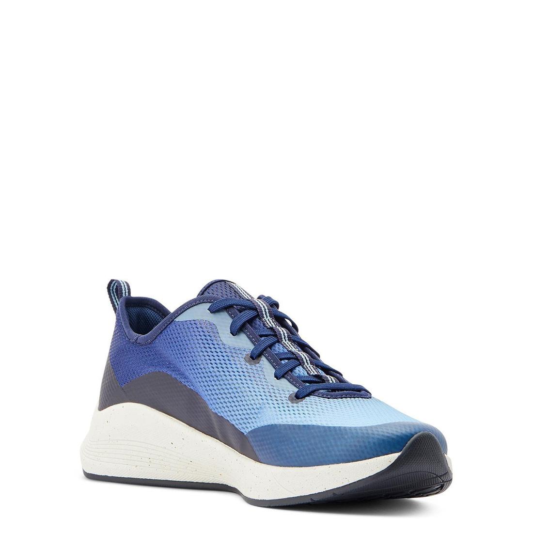 Ariat ShiftRunner Soft-Toe Shoe Blue Waves Medial