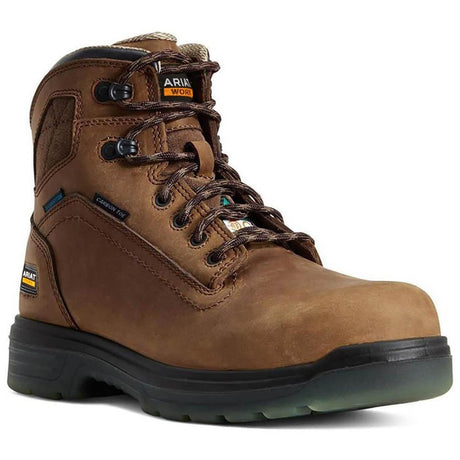 Ariat Turbo 6 inch Carbon-Toe CSA Waterproof Work Boot Aged Bark Medial