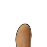 Ariat Turbo Soft-Toe Waterproof Chelsea Boot Aged Bark Upper
