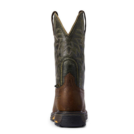 Ariat WorkHog Composite-Toe CSA MetGuard Wide Square Toe Work Boot Ridge Brown Upper