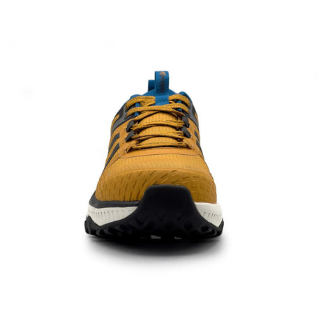 Avenger Aero Trail Composite Toe Work Shoes – Yellow/Blue A1221 Front Image