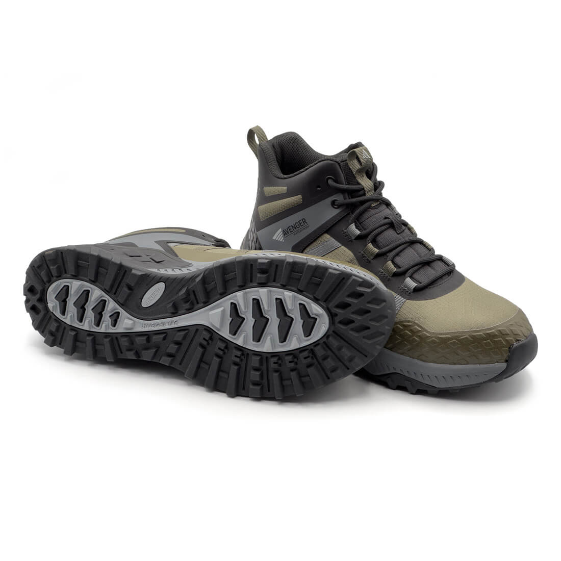 Avenger Aero Trail Mid WP Composite Toe Boot - Olive – Steel Toes