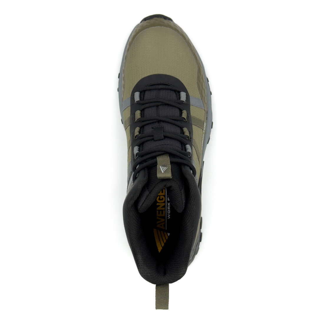 Avenger Aero Trail Mid Waterproof Composite-Toe Work Boot Olive A8811  Upper Image