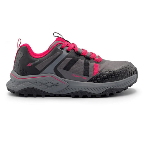 Avenger Aero Trail Women’s Composite Toe Work Shoes – Grey/Magenta A1250 Profile Image